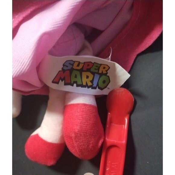 Nintendo Super Mario Princess Peach Stuffed Animal Anime Plush - Picture 9 of 11